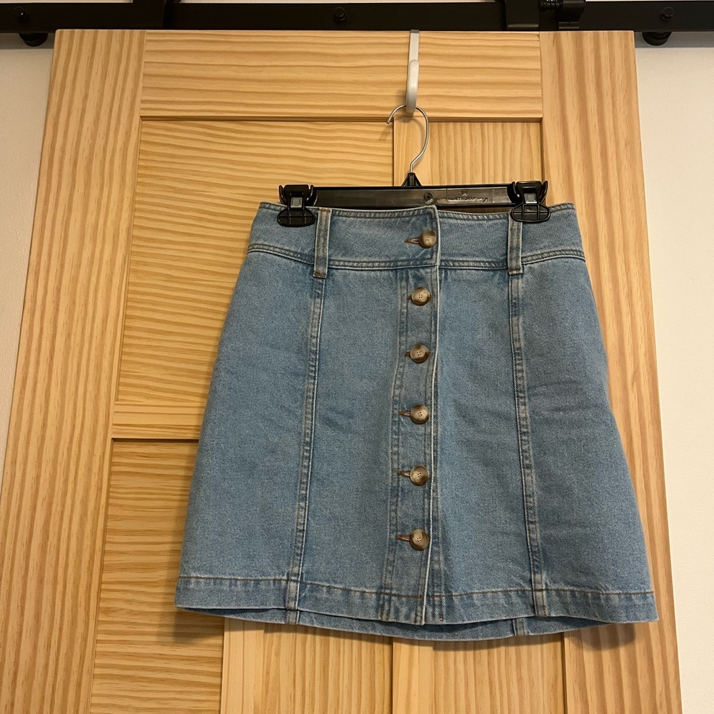Sézane Savine Denim Skirt sz36/4